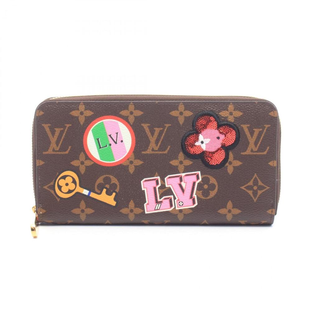 Louis Vuitton Zippy Wallet LV Street Round Long Wallet, Coated Canvas, Monogr...